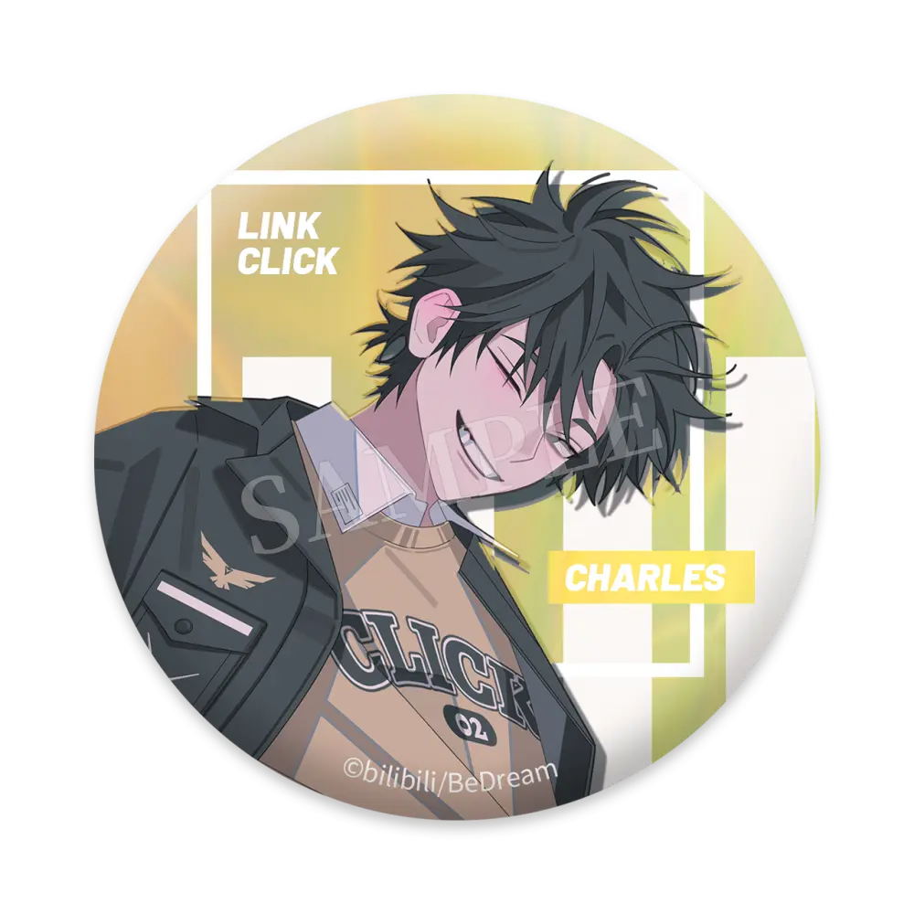 时光代理人 Link Click Moment of Leap Badge Cheng Xiaoshi / Charles WINK