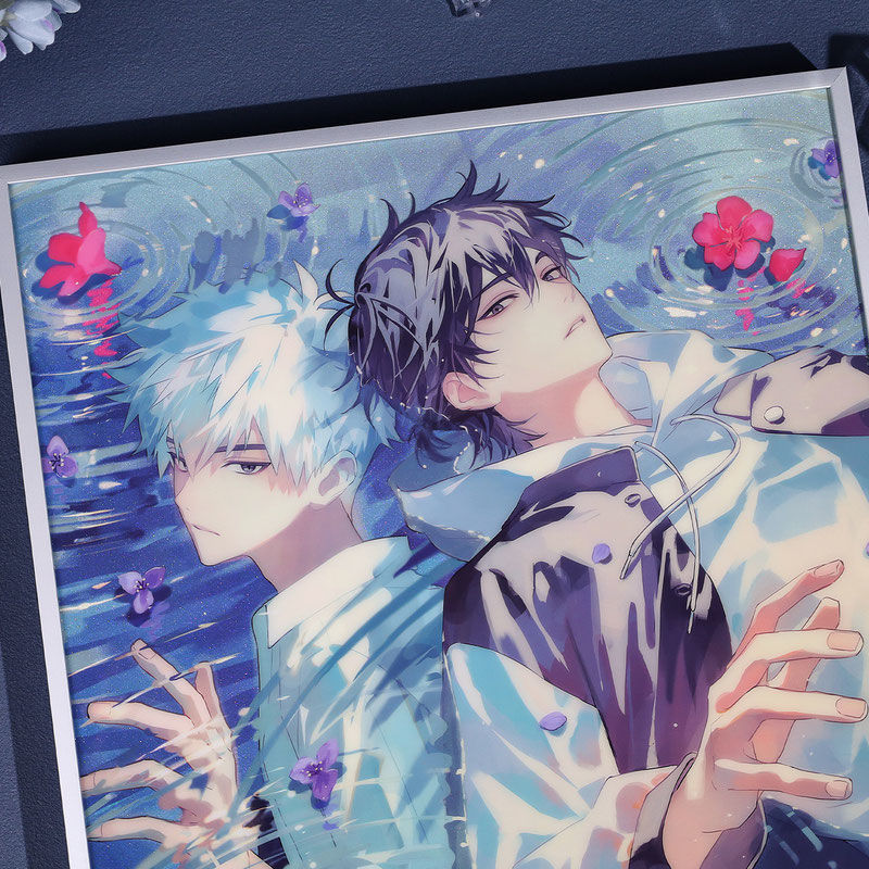 时光代理人 Link Click II Broadcast Commemorate Reflections in the Tranquility Metal Frame Poster