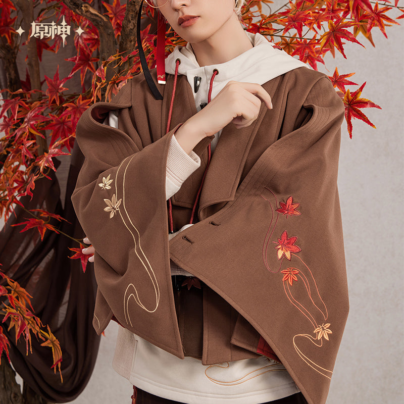 原神 Genshin Impact Kaedehara Kazuha Theme Poncho
