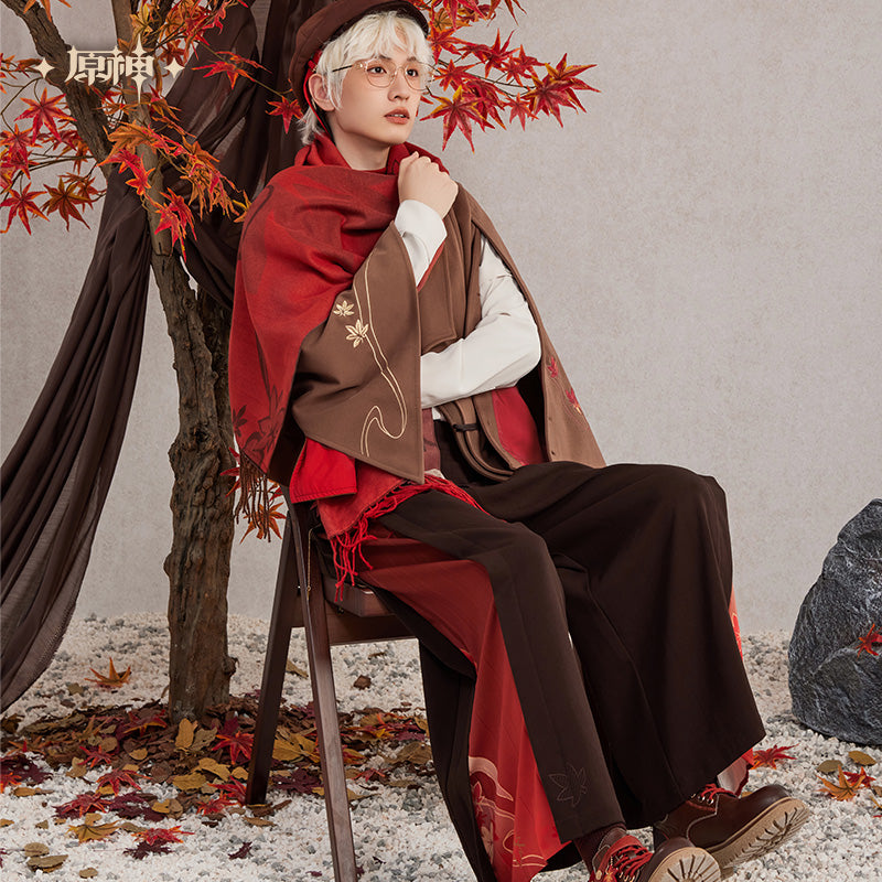 原神 Genshin Impact Kaedehara Kazuha Theme Wide-leg Trousers