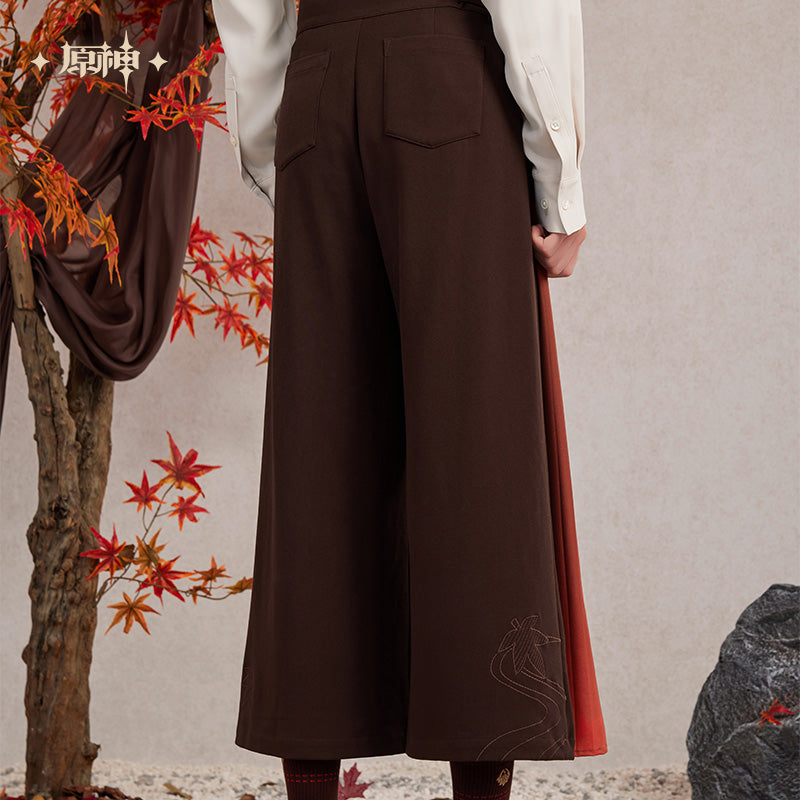 原神 Genshin Impact Kaedehara Kazuha Theme Wide-leg Trousers