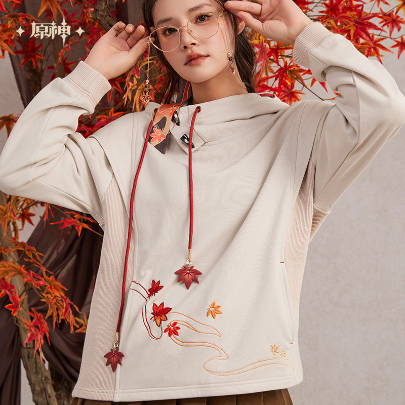 原神 Genshin Impact Kaedehara Kazuha Theme Hoodie