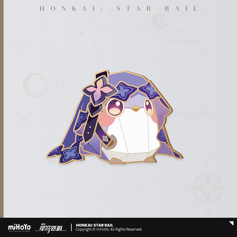 崩坏：星穹铁道 Honkai: Star Rail Owlbert's Parlour Metallic Badge Bird Swan