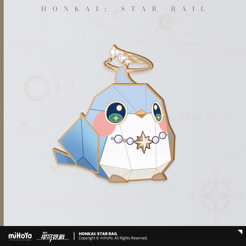 崩坏：星穹铁道 Honkai: Star Rail Owlbert's Parlour Metallic Badge Robird
