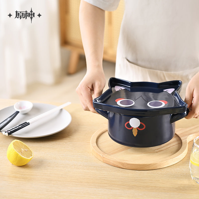 原神 Genshin Impact Wanderer Scarameow Theme Ceramic Bowl Set