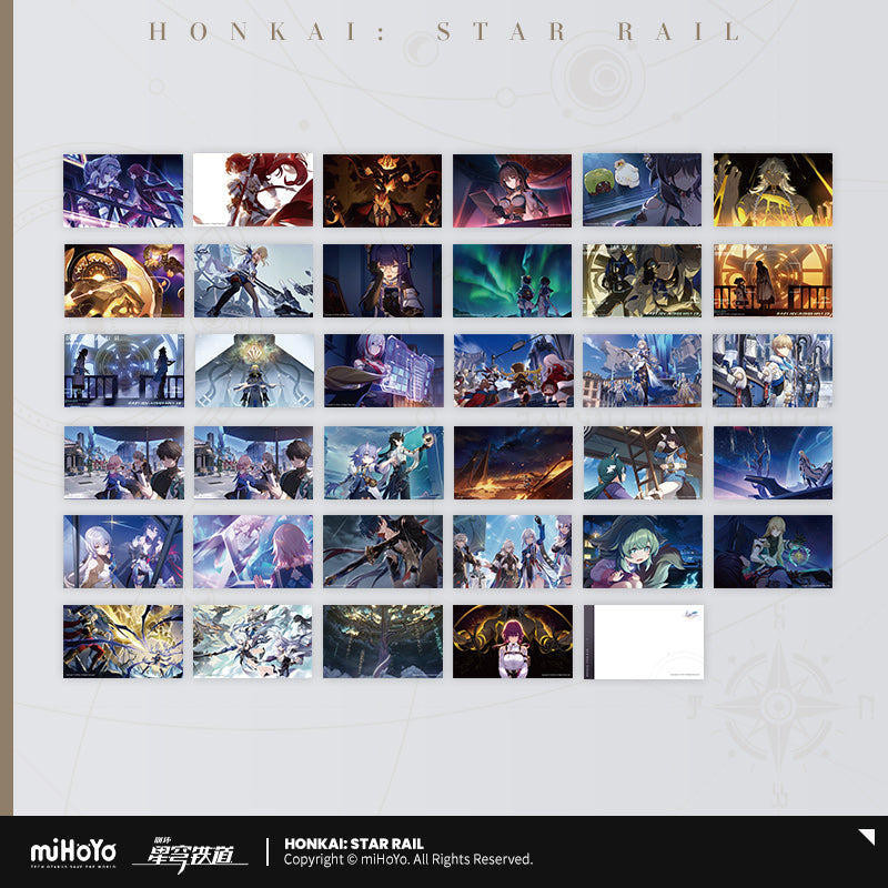 崩坏：星穹铁道 Honkai: Star Rail The Memories We Share Postcard Set