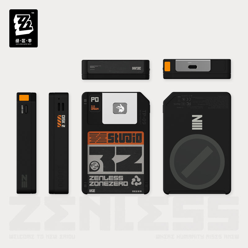 绝区零 Zenless Zone Zero Charge Series Magnetic Quick Charge Power Bank 10000mAh