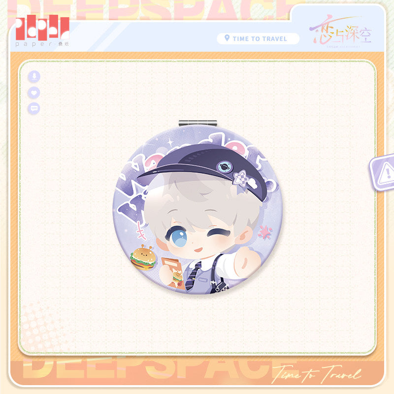 恋与深空 Love and Deepspace Time to Travel Pocket Mirror