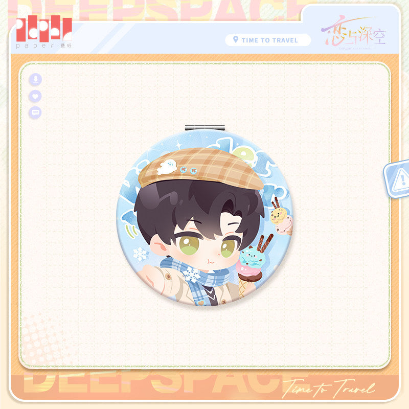 恋与深空 Love and Deepspace Time to Travel Pocket Mirror