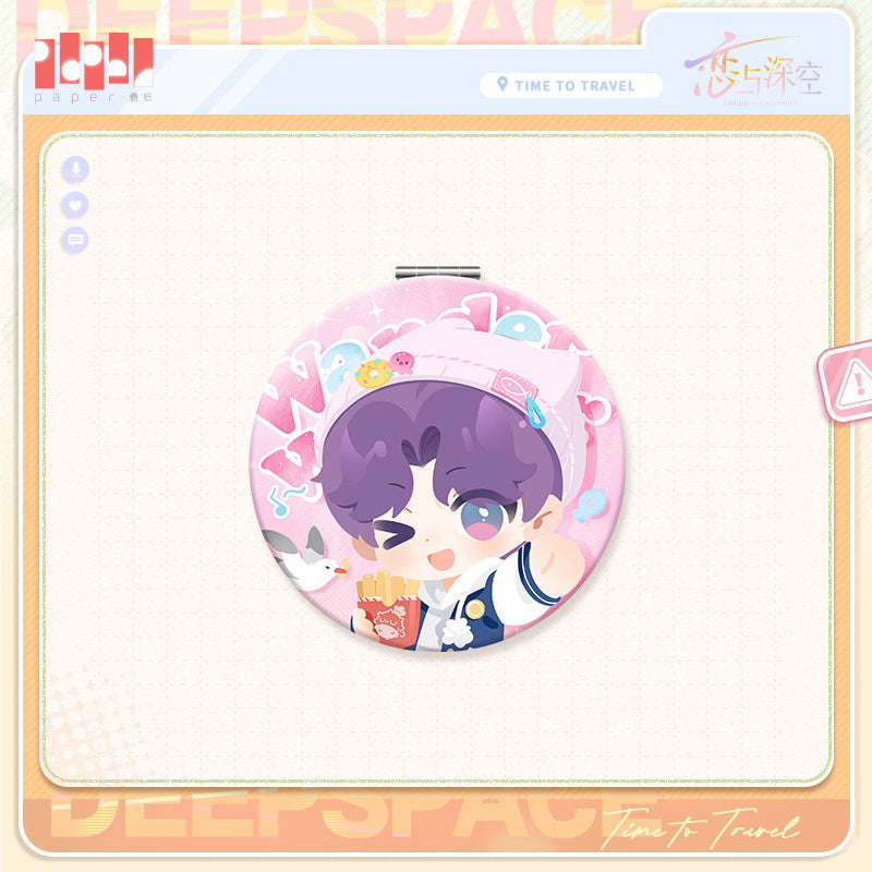 恋与深空 Love and Deepspace Time to Travel Pocket Mirror
