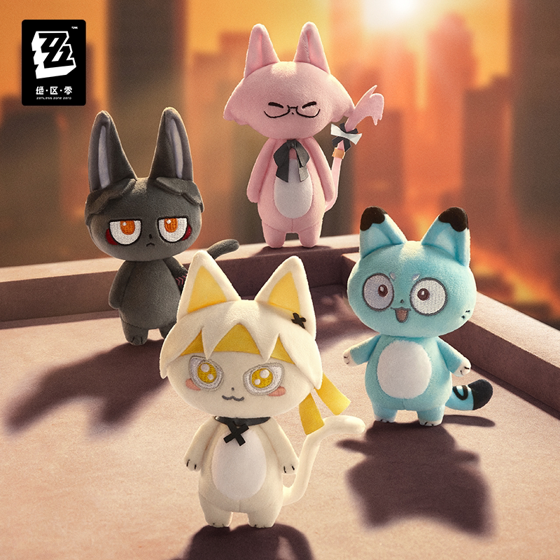 绝区零 Zenless Zone Zero Meow Hollow Special Operations Section 6 Plush Keychain Soukaku