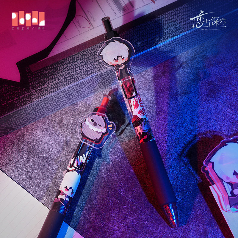 恋与深空 Love and Deepspace Forbidden Area Gel Pen Set