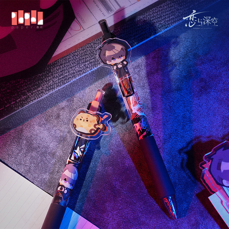 恋与深空 Love and Deepspace Forbidden Area Gel Pen Set