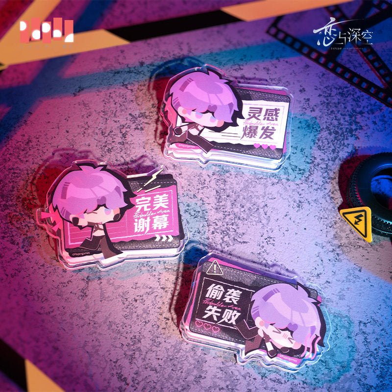 恋与深空 Love and Deepspace Forbidden Area Acrylic Clip Set of 3