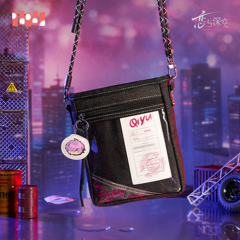 恋与深空 Love and Deepspace Forbidden Area Denim Crossbody Bag