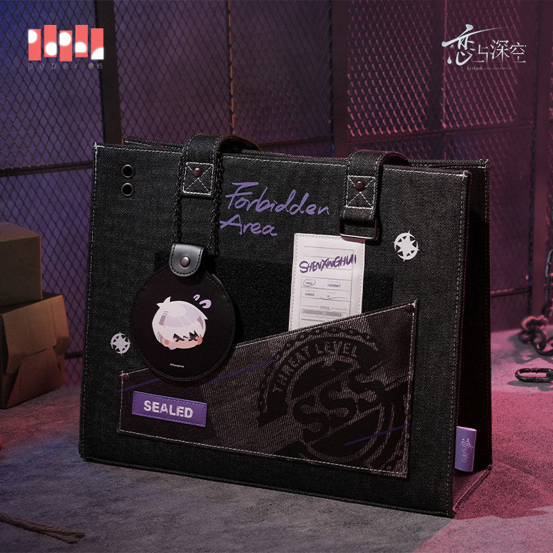 恋与深空 Love and Deepspace Forbidden Area Tote Bag