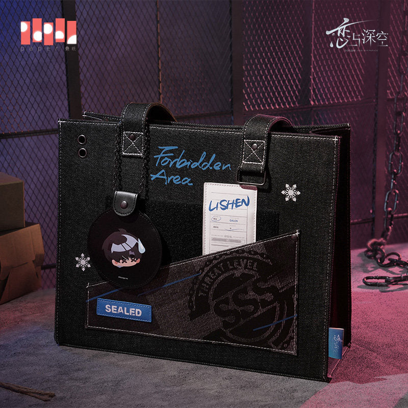 恋与深空 Love and Deepspace Forbidden Area Tote Bag