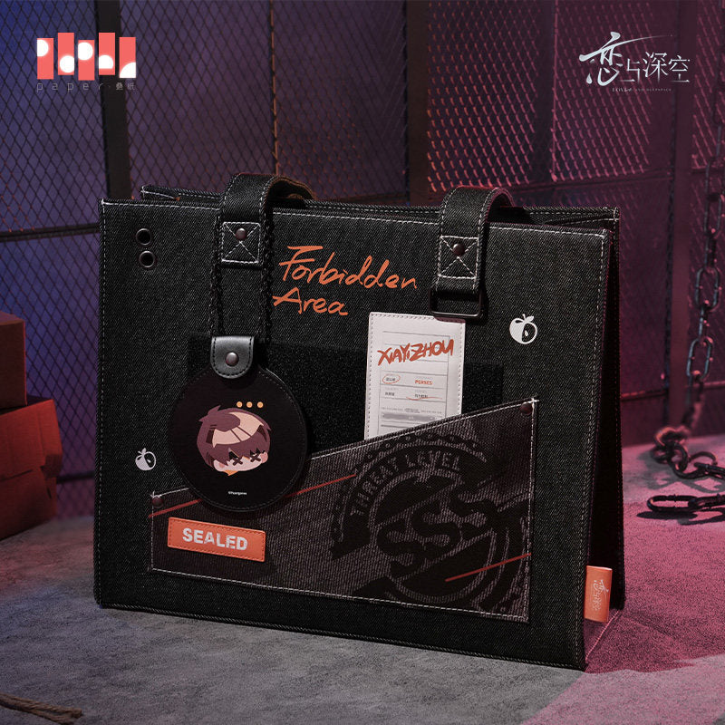 恋与深空 Love and Deepspace Forbidden Area Tote Bag