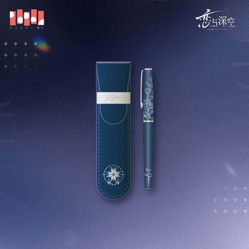 恋与深空 Love and Deepspace Echoes of the Past Fountain Pen and Pouch Set