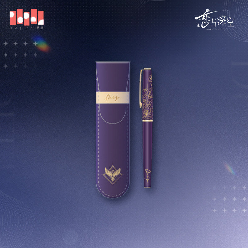 恋与深空 Love and Deepspace Echoes of the Past Fountain Pen and Pouch Set