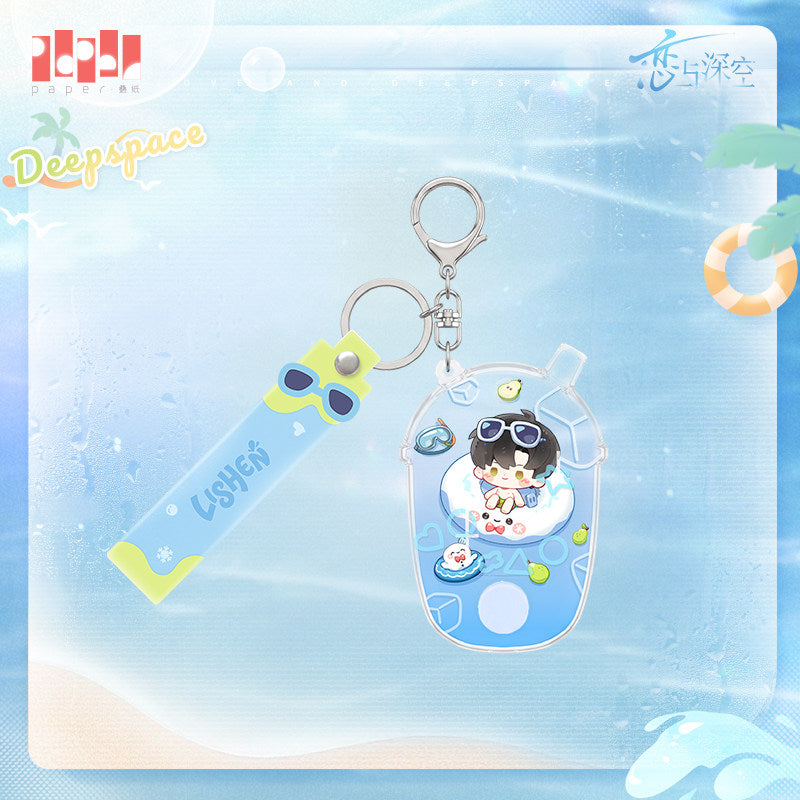 恋与深空 Love and Deepspace Floating Light Break Toy Keychain