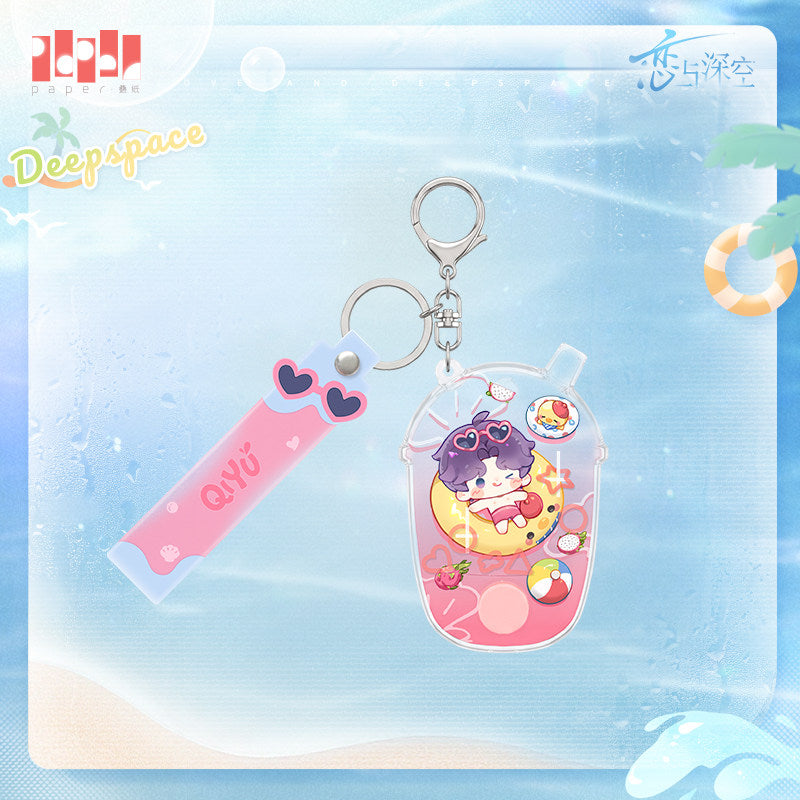 恋与深空 Love and Deepspace Floating Light Break Toy Keychain