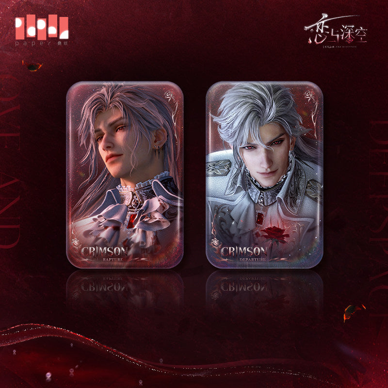 恋与深空 Love and Deepspace Sylus Silverwing Fiend Quad Badge