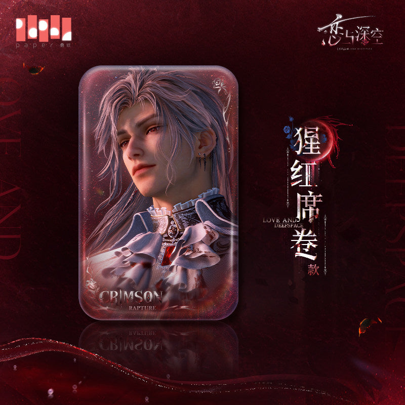 恋与深空 Love and Deepspace Sylus Silverwing Fiend Quad Badge