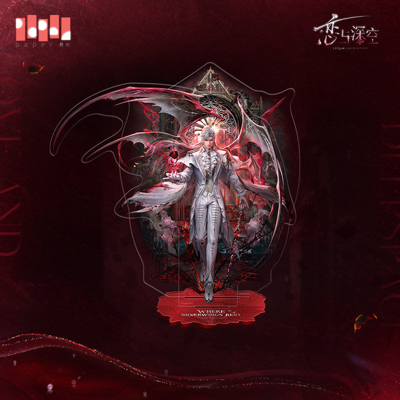 恋与深空 Love and Deepspace Sylus Silverwing Fiend Acrylic Stand