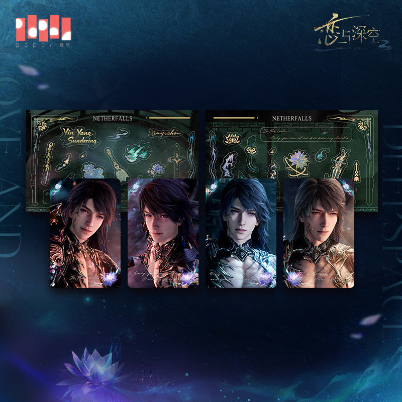 恋与深空 Love and Deepspace Caleb Netherlord Lenticular Card Set