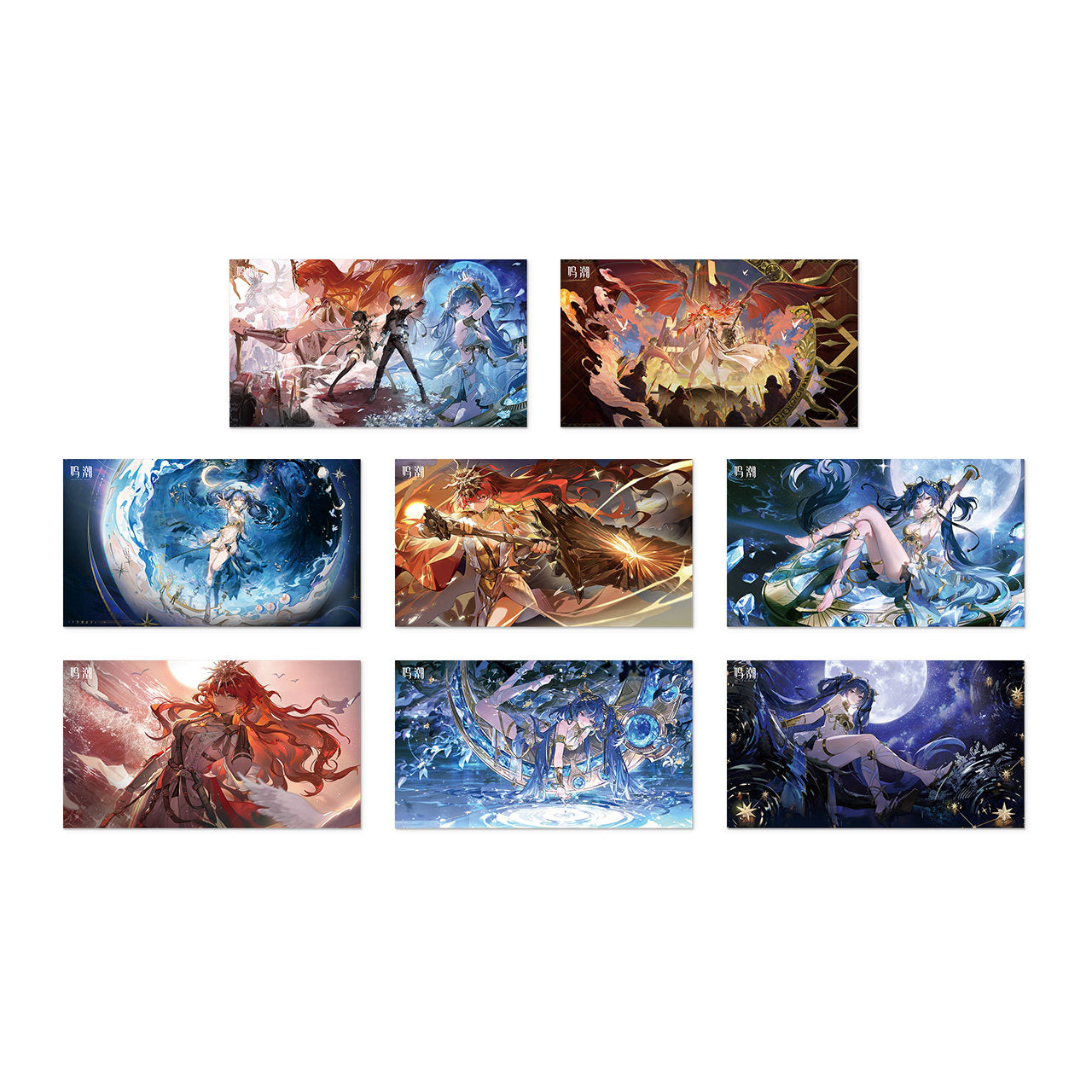 鸣潮 Wuthering Waves Resonator Series Cutscene Postcards Set