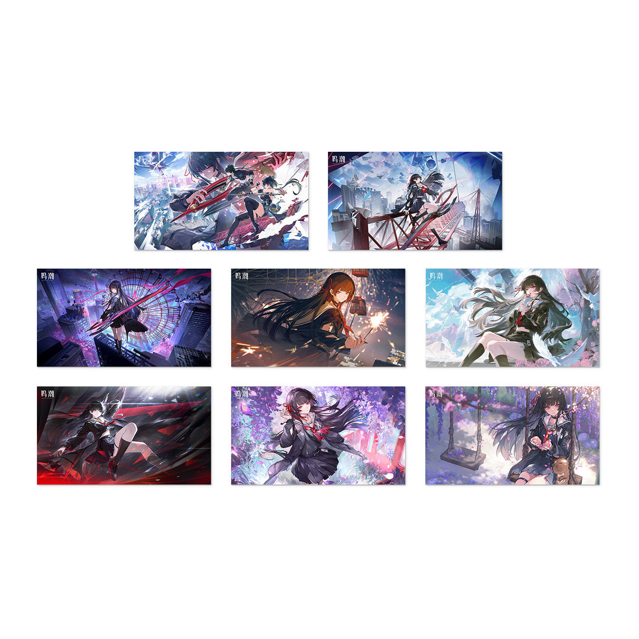 鸣潮 Wuthering Waves Resonator Series Cutscene Postcards Set