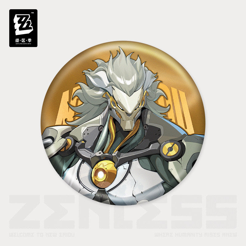 绝区零 Zenless Zone Zero Portrait Krampus Compliance Authority Badge Banyue