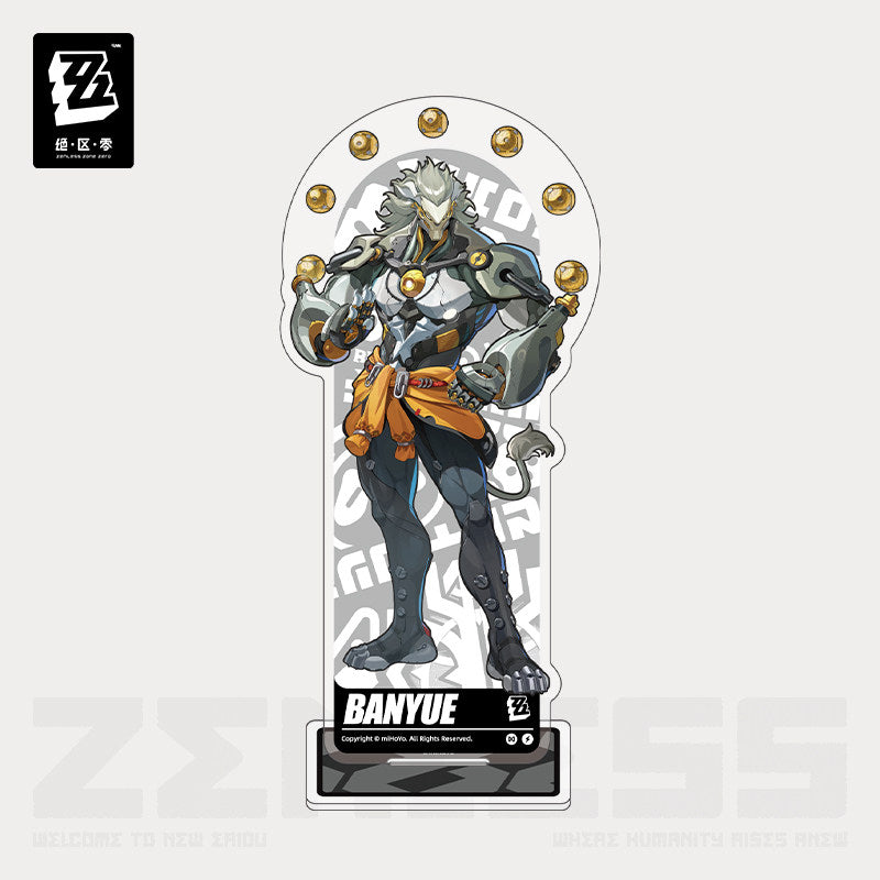 绝区零 Zenless Zone Zero Portrait Krampus Compliance Authority Acrylic Stand Banyue