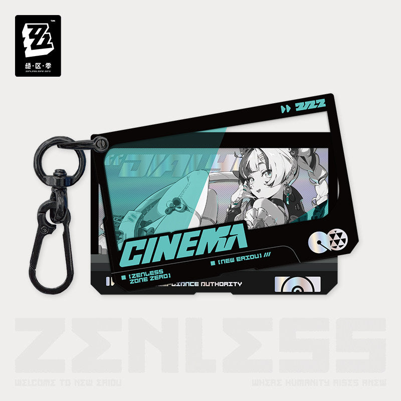 绝区零 Zenless Zone Zero Cinema Double Acrylic Keychain Krampus Compliance Authority Dialyn