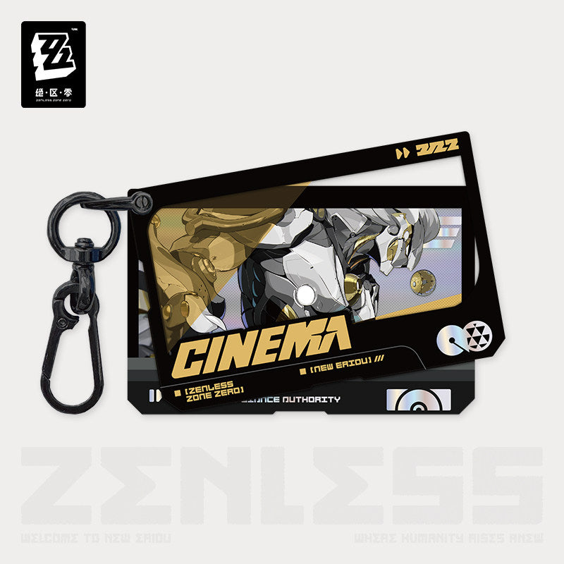 绝区零 Zenless Zone Zero Cinema Double Acrylic Keychain Krampus Compliance Authority Banyue