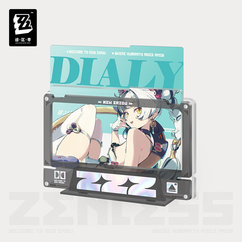 绝区零 Zenless Zone Zero Cinema Freeze Frame Acrylic Plate Krampus Compliance Authority Dialyn