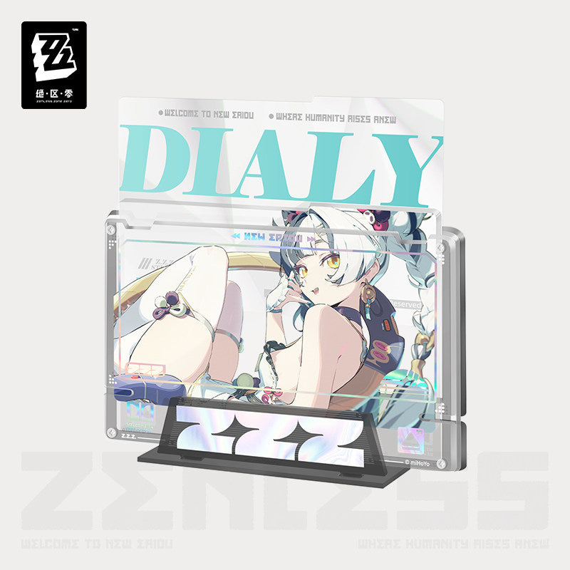 绝区零 Zenless Zone Zero Cinema Freeze Frame Acrylic Plate Krampus Compliance Authority Dialyn