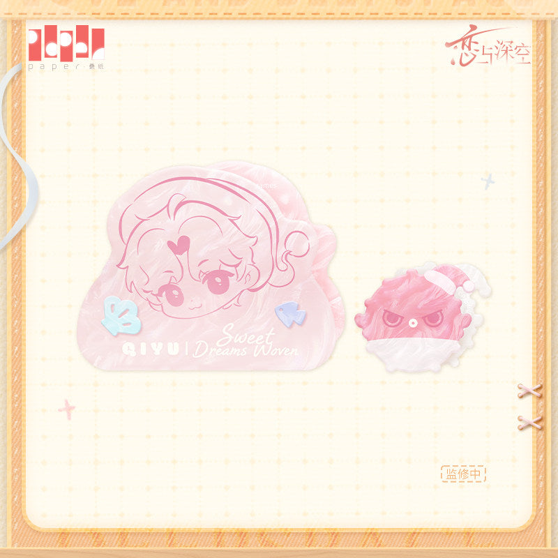 恋与深空 Love and Deepspace Sweet Dreams Woven Acrylic Clip Set