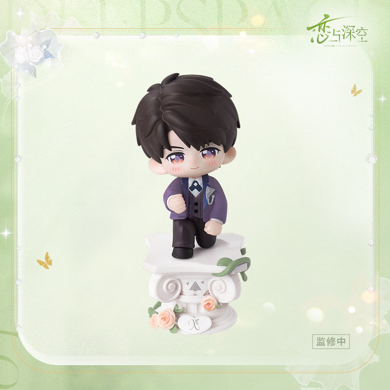 恋与深空 Love and Deepspace Witnessed By Deepspace Chibi Figure Ring Holder