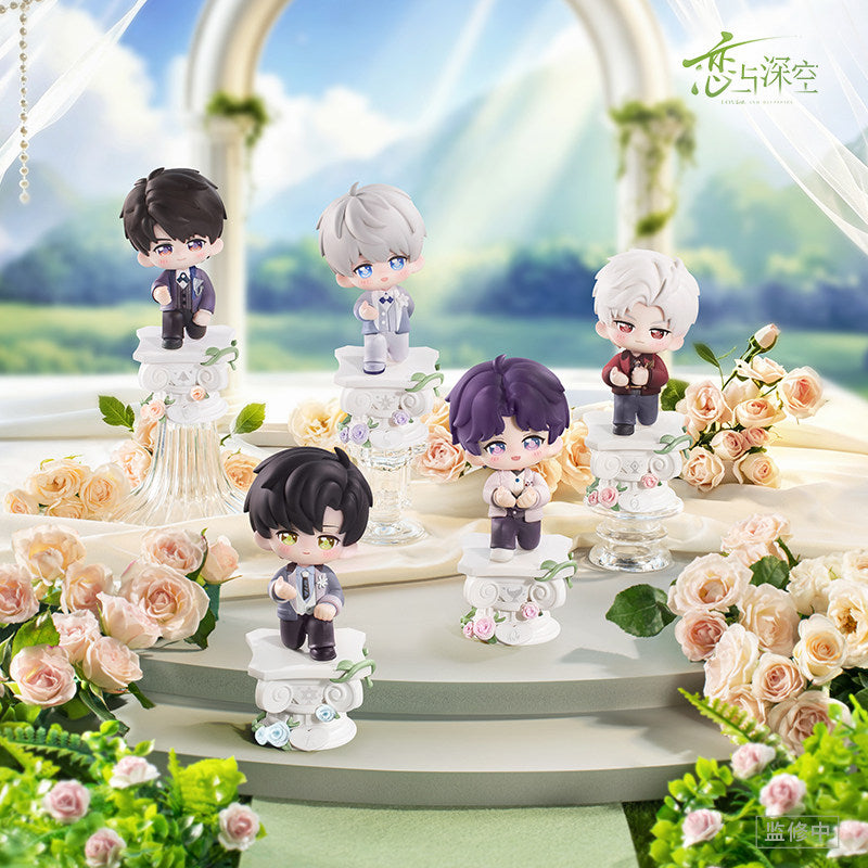 恋与深空 Love and Deepspace Witnessed By Deepspace Chibi Figure Ring Holder