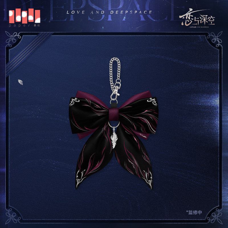 恋与深空 Love and Deepspace Witnessed By Deepspace Bowtie Hairclip Keychain