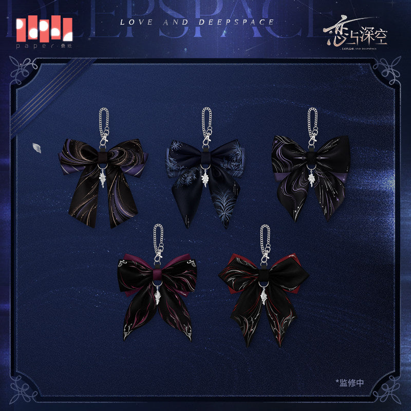 恋与深空 Love and Deepspace Witnessed By Deepspace Bowtie Hairclip Keychain