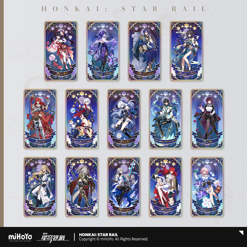 崩坏：星穹铁道 Honkai: Star Rail Fable of the Stars Series Holographic Ticket
