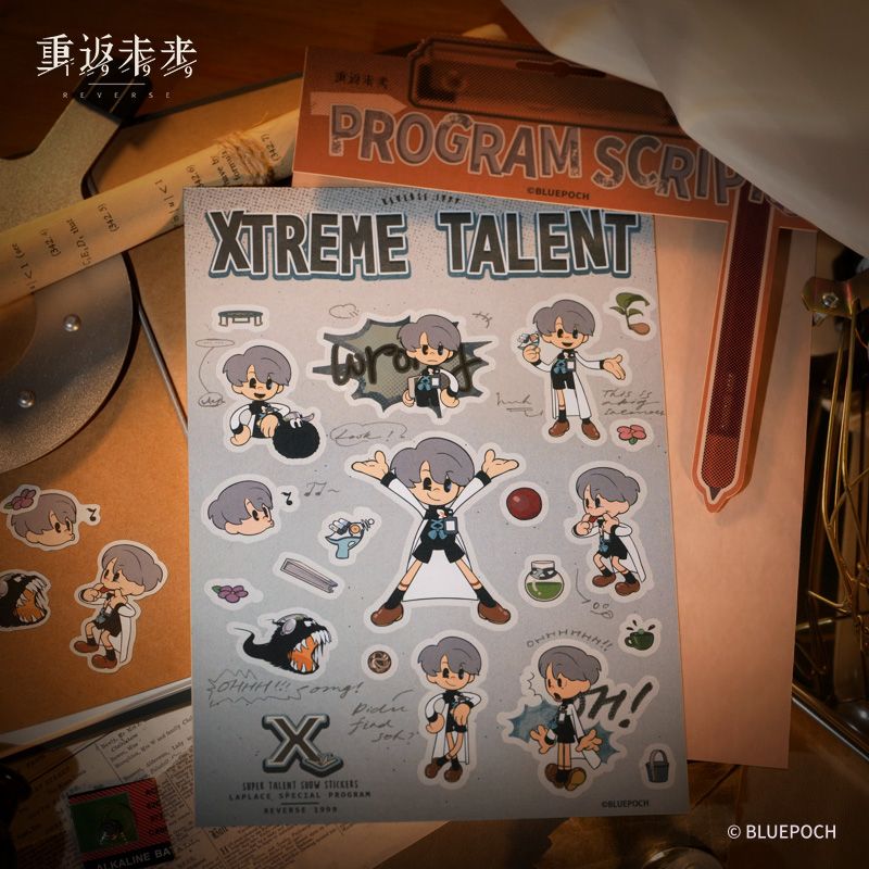 重返未来：1999 Reverse: 1999 Sticker Set X treme Talent