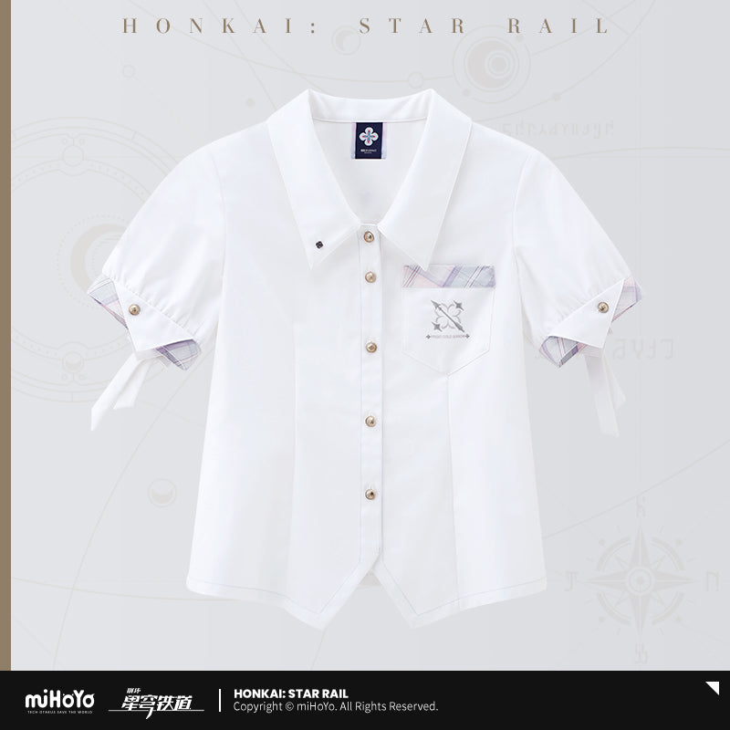 崩坏：星穹铁道 Honkai: Star Rail March 7th Theme Short Sleeve Shirt