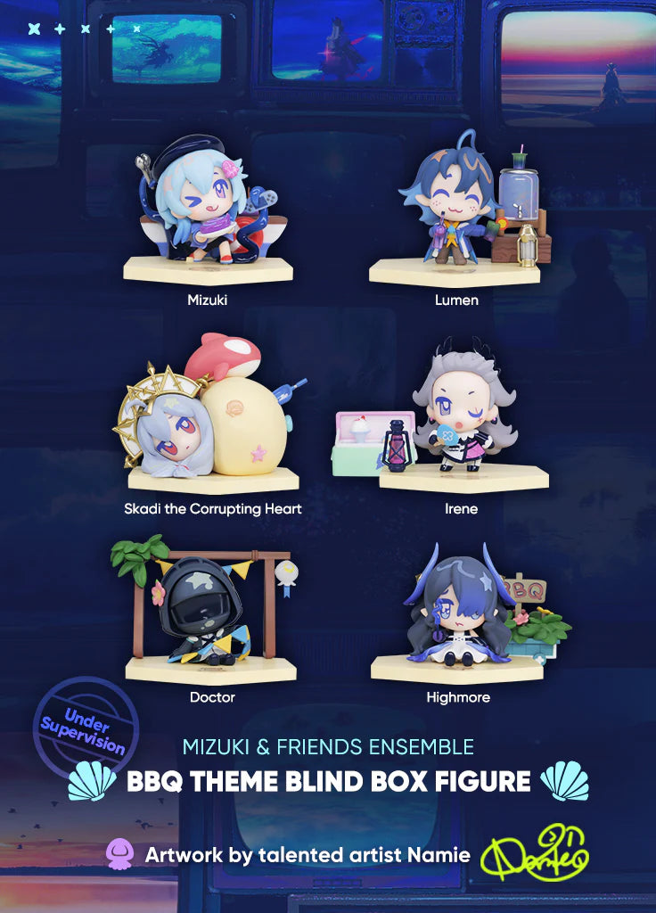 明日方舟 Arknights BBQ Theme Blind Box Figure