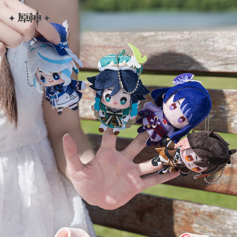 原神 Genshin Impact 2023 FES Finger Puppet Keychain Zhongli