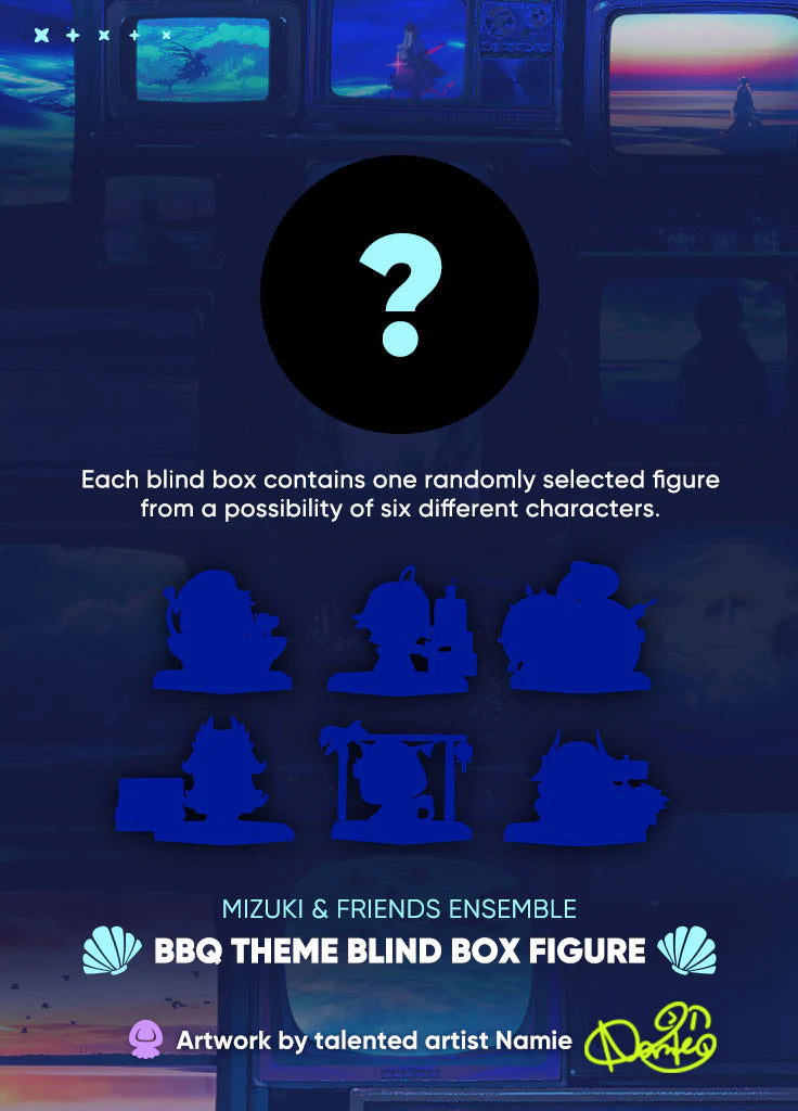 明日方舟 Arknights BBQ Theme Blind Box Figure