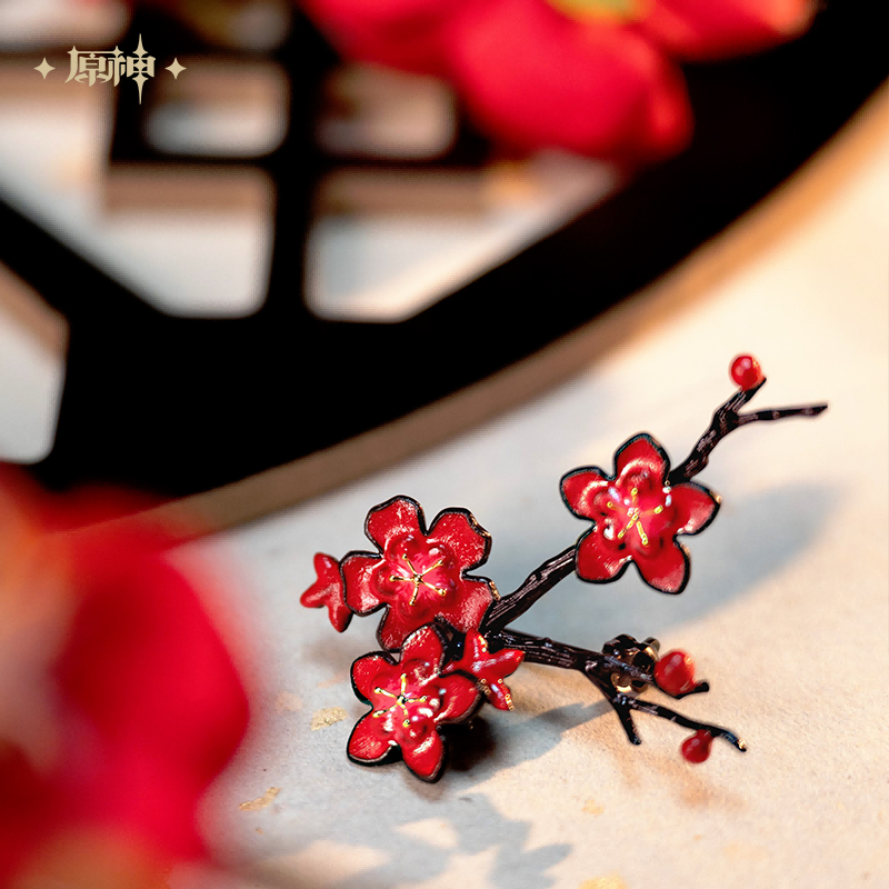原神 Genshin Impact Hutao Theme Brooch